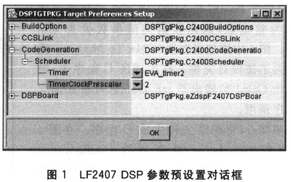 设定Timer Clock Prescaler