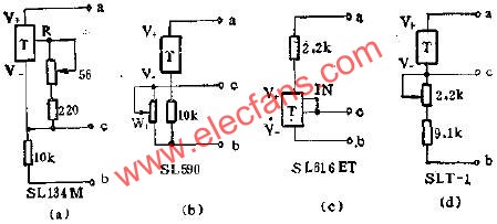 SL134M集成温度传感器电路图  www.hzfubeitong.com