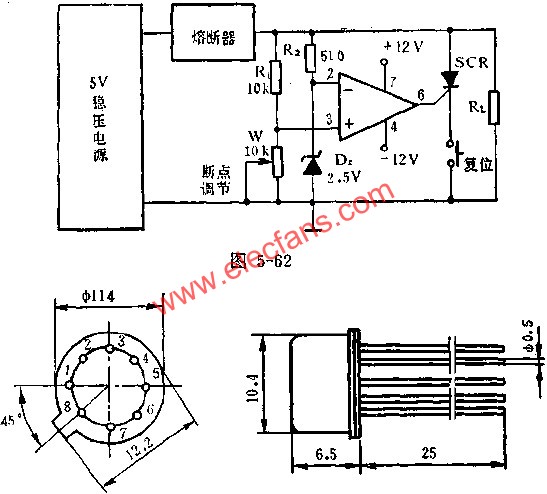 快速过压保护器电路图  www.hzfubeitong.com