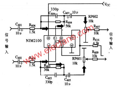 NM2100日本JRC公司生产音频信号放大集成电路   www.hzfubeitong.com