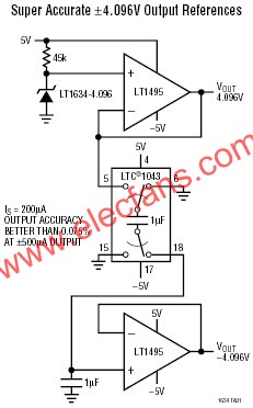 LT1634典型应用电路图  www.hzfubeitong.com