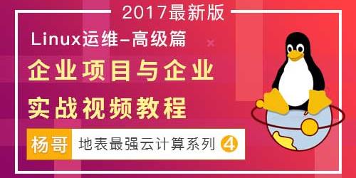 Linux云计算系列④：企业项目与企业实战视频课程