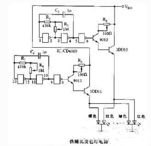 变色灯