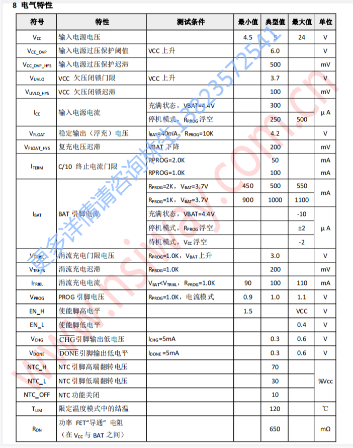 线性充电器