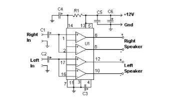 功放电路图