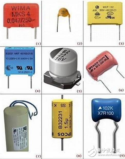 科普：电子入门基础知识之各种电容器的识别