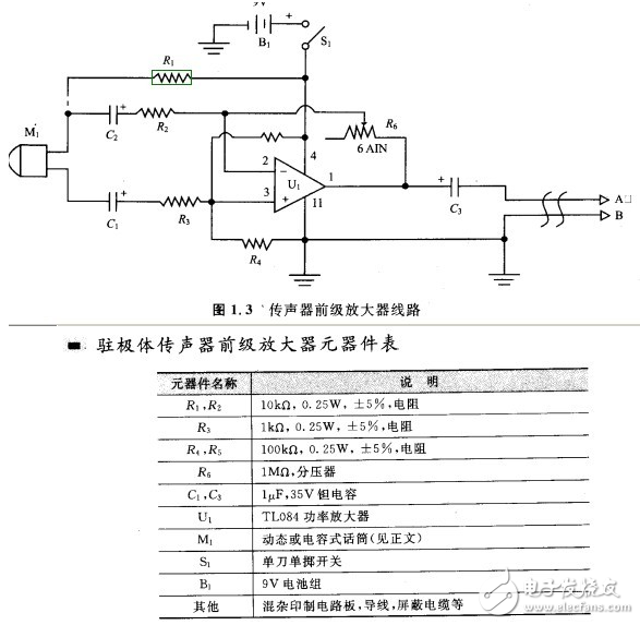 传声器,放大器