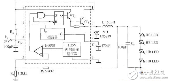 12vled恒流驱动电路图大全（六款模拟电路设计原理图详解）