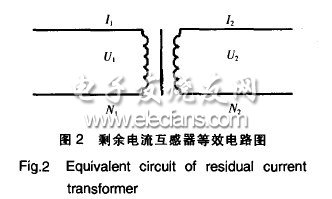 剩余电流互感器的特性分析