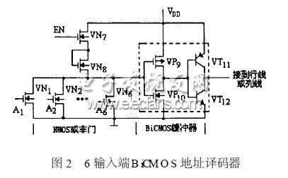 低压低功耗Flash bicmos SRAM的设计