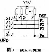 独立式键盘电路