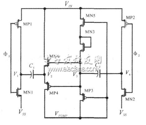 图3 改进后的电荷泵