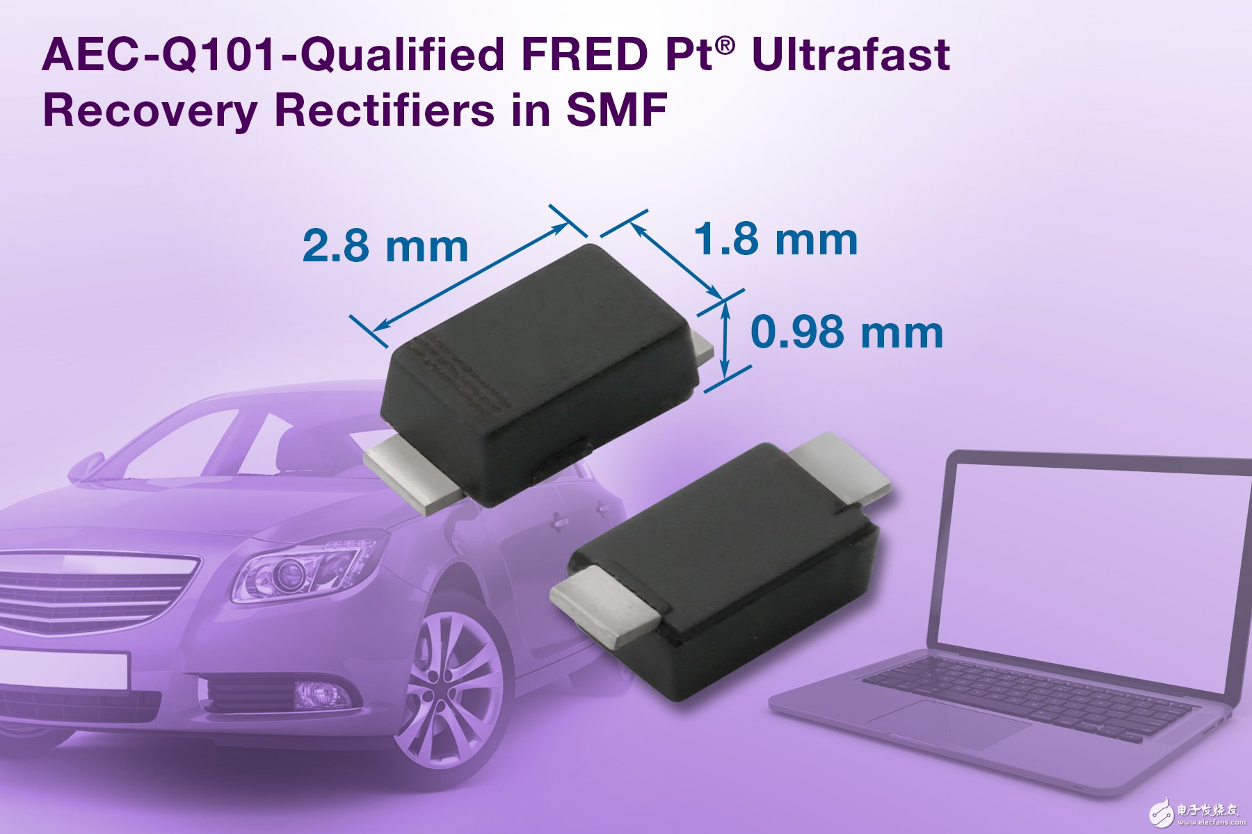 新款1A FRED Pt?超快恢复整流器