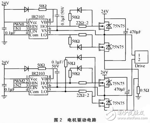 基于STM32F107的搬运机器人电机控制电路设计