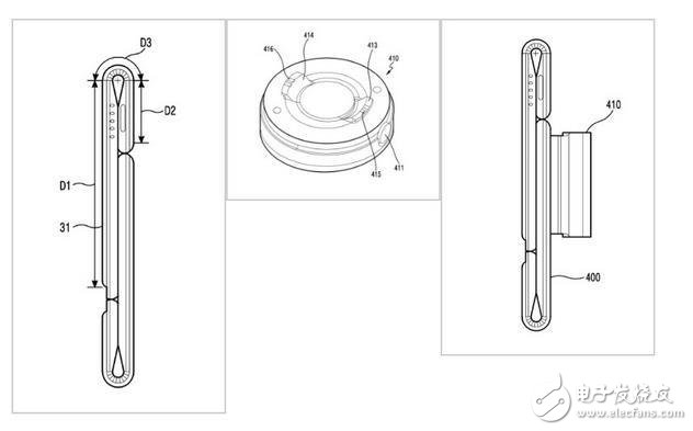 三星新专利上的新专利：可折叠手机背部的变焦镜头