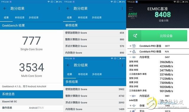 小米5C芯片级评测：澎湃S1对比骁龙652/625 性能模式“超预期”