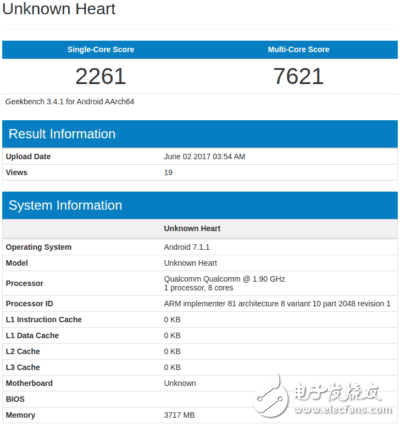 诺基亚9什么时候上市？诺基亚9最新消息：机型配置在跑分软件泄露，骁龙835+8GB逆天！