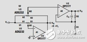 采用基于非易失性存储器的数字电位器的多功能可编程放大器