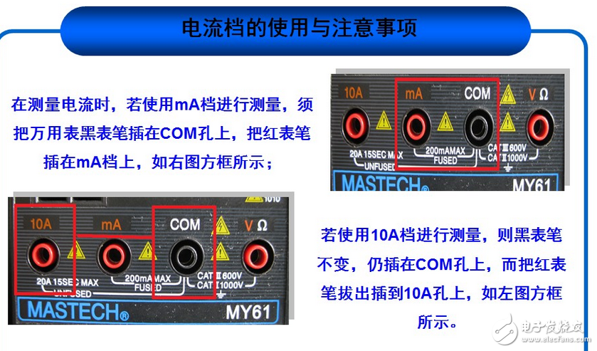 万用表的使用方法大全