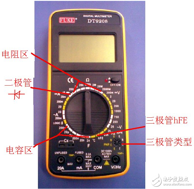 万用表的使用方法