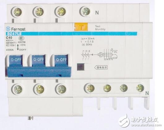 漏电保护器接线图原理，漏电保护器接线方法，三相漏电断路器接线方法详解