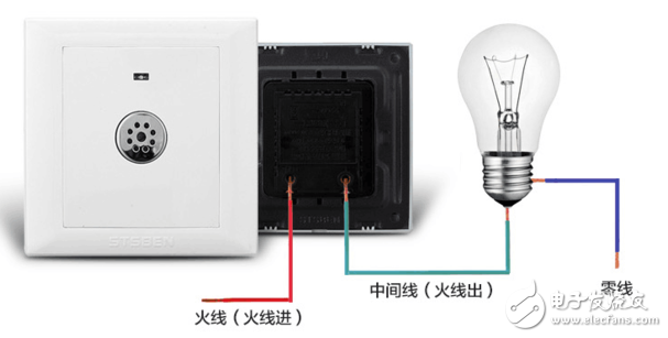 声控开关怎样接线图_楼梯间声控开关接线图_声控延时开关电路图