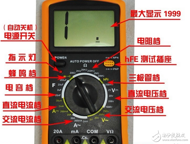 万用表使用方法_万用表检测集成电路_万用表检查线路短路或接地