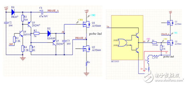 基于AOT460和MC33035优化的驱动电路
