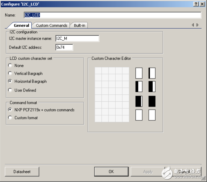 I2C LCD 器件通过驱动带有 I2C 接口的 2 线式 16 字符 LCD