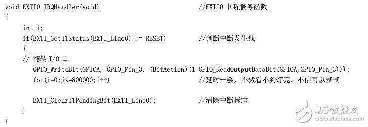 stm32定时器中断程序