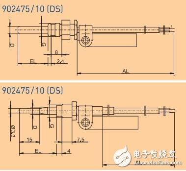 冷/热量表温度传感器的接线