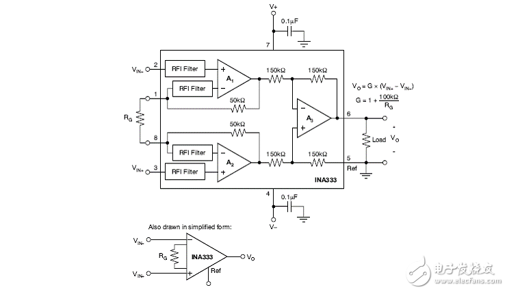ina333引脚图及功能