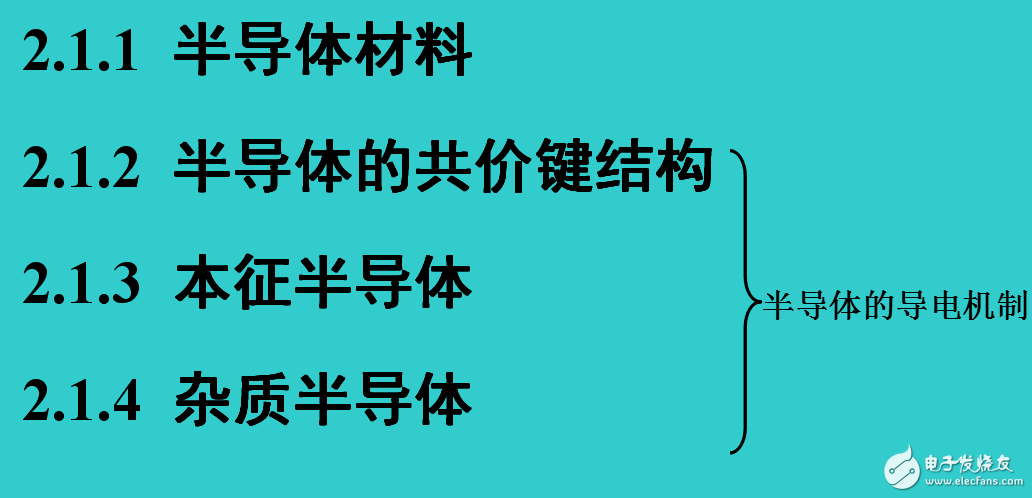 半导体的导电机制及其基础知识介绍