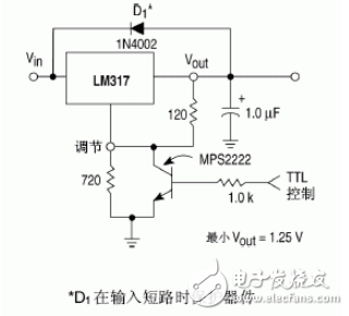 LM317稳压器介绍、引脚图、参数、工作原理及应用电路图