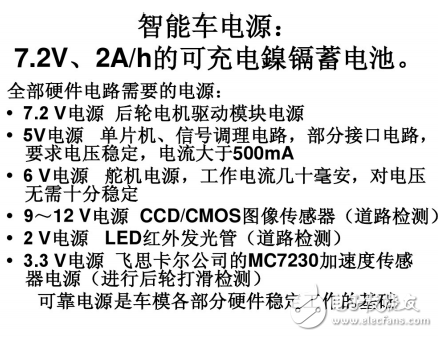 飞思卡尔智能车电源设计