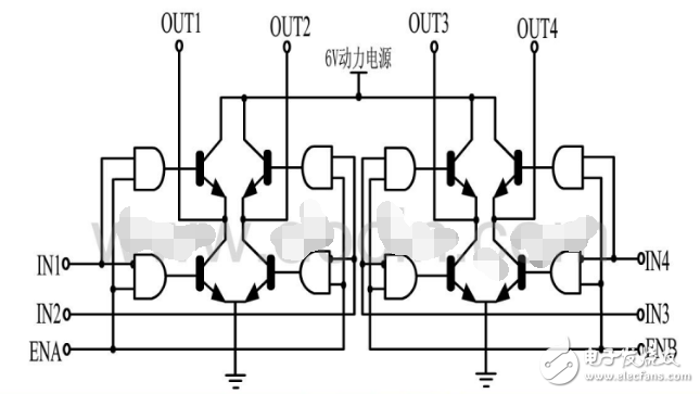 L298N中文资料汇总_L298N引脚图及功能_工作原理_特性参数及典型驱动电路