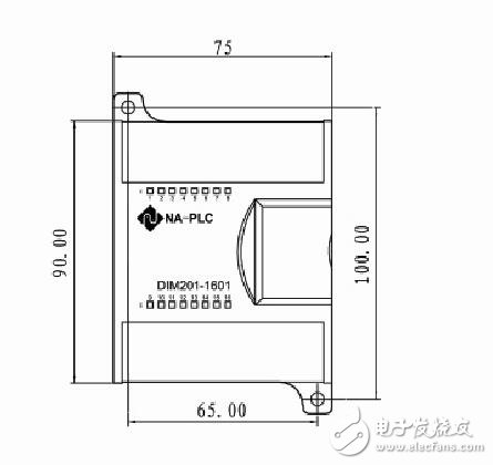 NA200系列PLC接线原理图