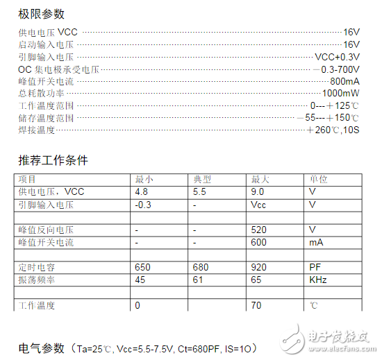 thx203h中文资料汇总（thx203h引脚图及功能_工作原理及应用电路）