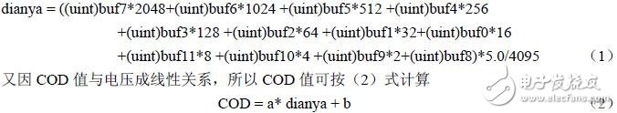 针对监测工业污水处理数据模拟量所设计的串行A/D转换