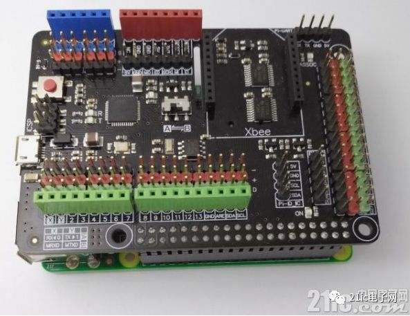 基于具有Arduino Leonardo的树莓派扩展板的介绍