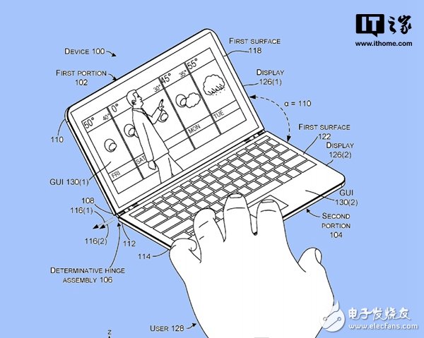 微软新专利曝光，具有“笔记本模式”