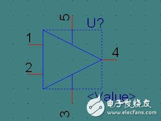 OrCAD学习不规则图形元件画法教程