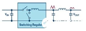 如何采用线性稳压器来滤除开关稳压器中产生的电压
